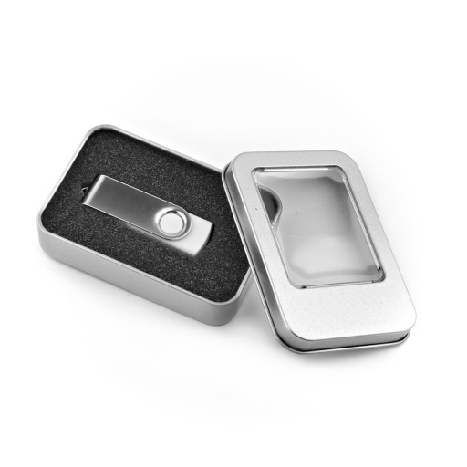 Pendrive 4 GB 2.0 + Metal Box + SVADOBNÉ gravírovanie