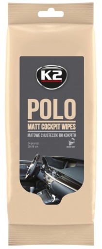 K2 POLO MAT KOKPIT VLHČENÉ Utierky NA ČISTENIE KOKPITU A INTERIÉRU AUTA