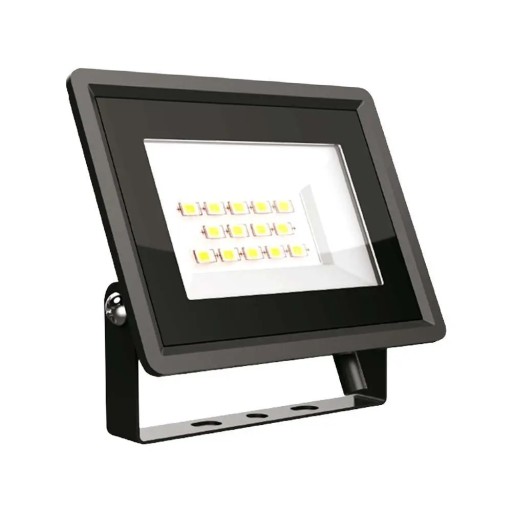 10W studený farebný čierny V-TAC LED reflektor