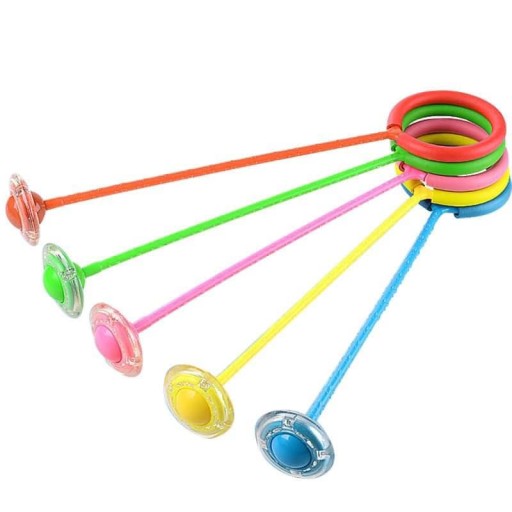 HULA HOP ŠVIHÁK NA NOHY S OSVETĽOVACÍMI LED
