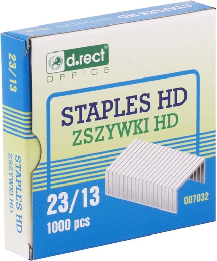 OCEĽOVÉ KANCELÁRSKE SVORKY 23/13 1000 ks x3 bal
