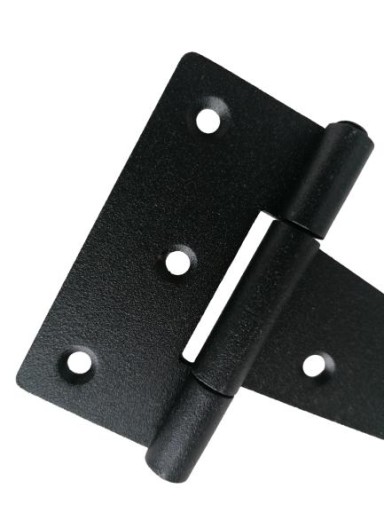 Stavebný záves altánku šikmý 100mm, lakovaný na čierno