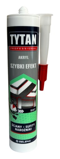 Akryl Tytan Express RÝCHLY EFEKT 10 min. biela 280 ml