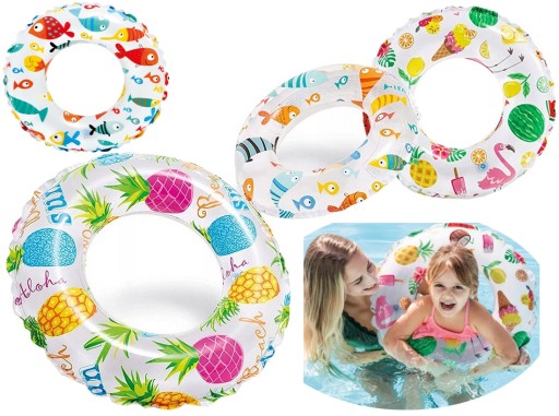 61 cm NAFUKOVACÍ PLÁVAKOVÝ PRUH INTEX 59241