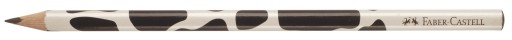 Trojuholníková ceruzka Krava 3 ks. + Elastický pás FABER CASTELL