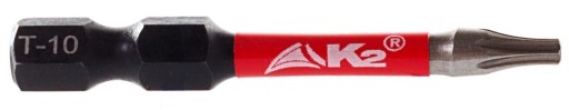 Nárazový hrot bitu pre skrutkovač K2 Impact TX10 TORX T-10 S2 50mm
