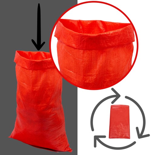 Vrece 25 kg vrecia na hrach, krúpy, obilniny, husto tkané