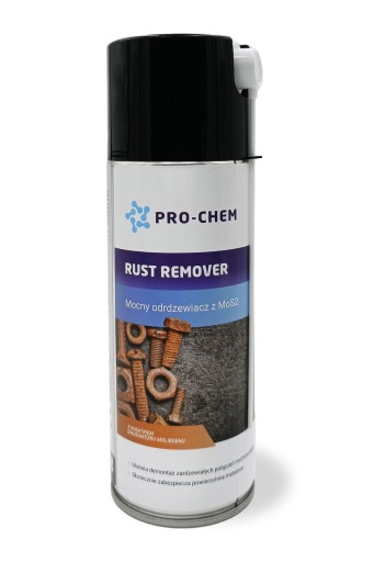 Silný odstraňovač hrdze so sulfidom molybdénovým PRO-CHEM RUST REMOVER 400 ml