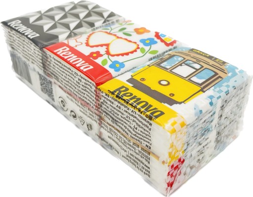 Renova Pop Edition vreckové obrúsky 6x7 ks