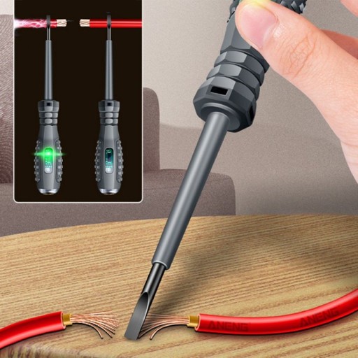 Tester napätia LED skrutkovač súprava skrutkovačov s 2 plochými krížovými hlavami