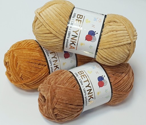 BETTYNKA SOFT detská priadza pre maskotov BEIGE 365