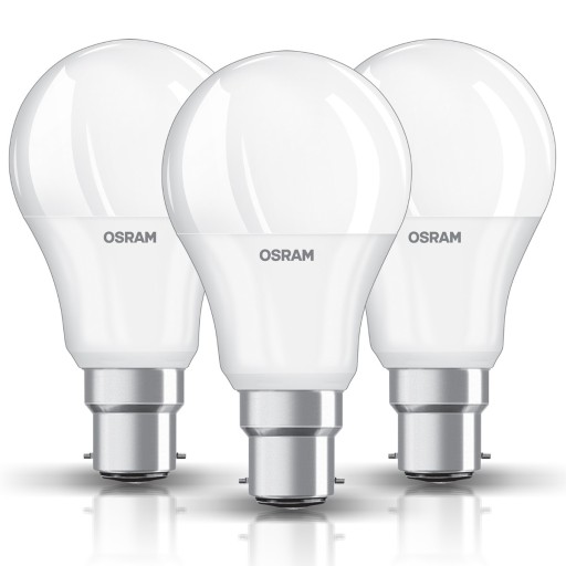 3PAK LED žiarovka B22d 8,5W = 60W OSRAM HEAT 2700K