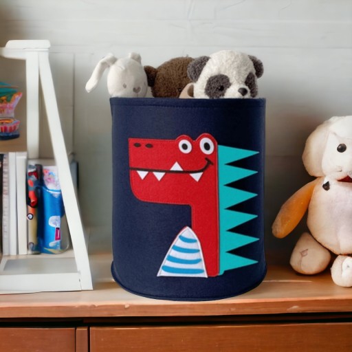 KONTAJNEROVÝ KOŠÍK NA HRAČKY FILT SKANDI 3D