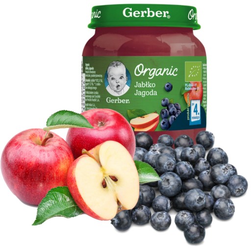 Jablkový dezert Gerber Bio 125 g