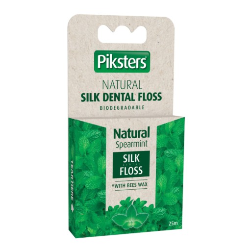 Niť PIKSTERS Bamboo Silk Floss SPEARMINT 25m