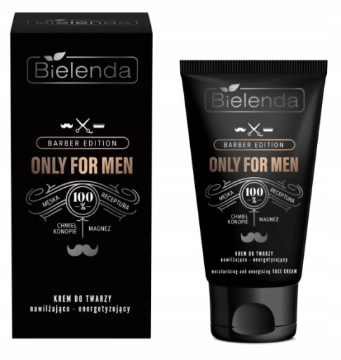 BIELENDA LEN PRE MUŽOV BARBER hydratačný krém 50ml