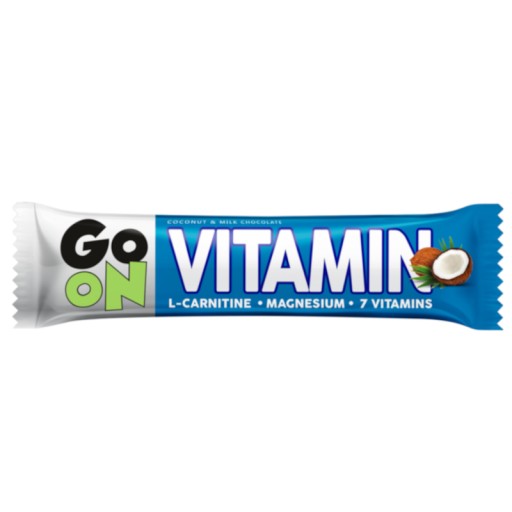 Go On Vitamínová energetická tyčinka 50g kokos