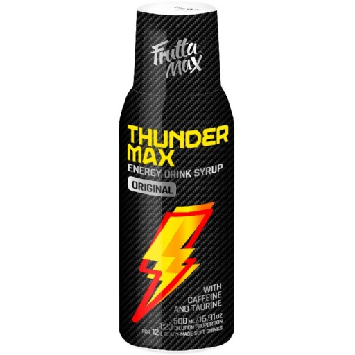 Fruttamax ENERGY DRINK sirup 500 ml na 12 LITROV pre Soda Stream