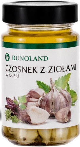 ,Runoland Cesnak s bylinkami v oleji