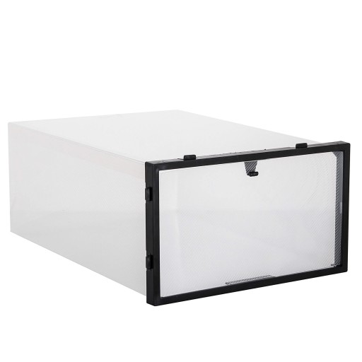 BOX ORGANIZÁTOR NÁDAJOV NA OBUV S KLAPOU NA ŠATNÍK 34x23x13,5 cm