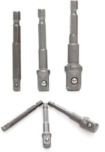 SADA ADAPTÉROV NA ZÁSUVKY KD1573, 3 PRVKY