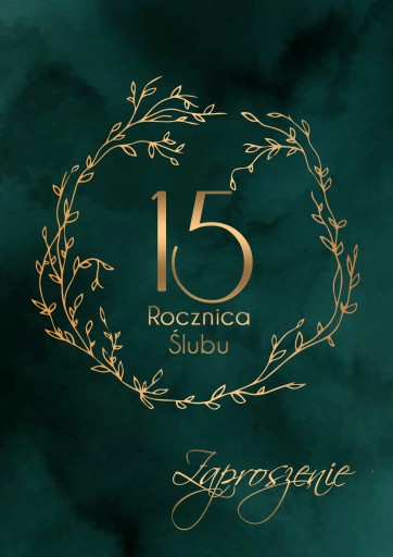 POZVÁNKA NA SVADOBNÉ VÝROČIE - Royal Gold
