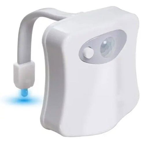 ZD68 RGB LED LAMPA PRE POHYBOVÝ SENZOR TOALET PRE POHODLIE NA WC