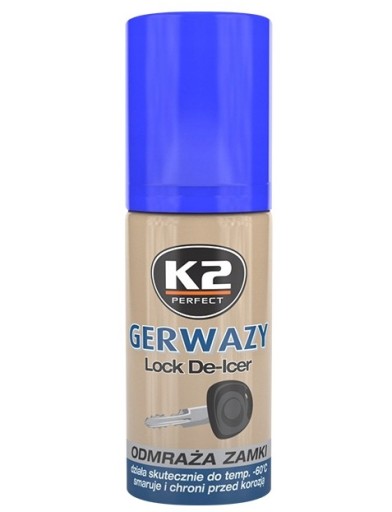 K2 GERWAZY ROZMRAZOVAČ ZÁMKU -60°C 50ml
