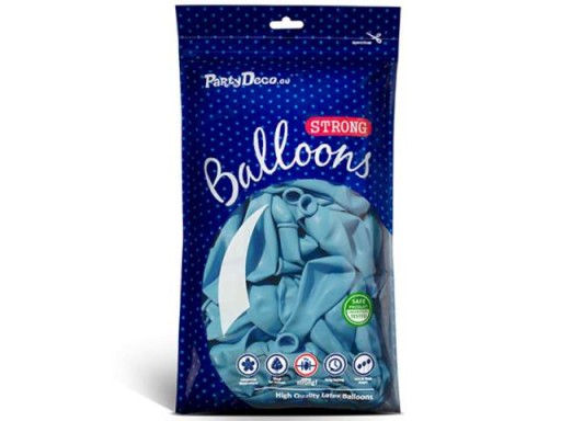 Profesionálne balóny 12 palcov PASTEL blue x10