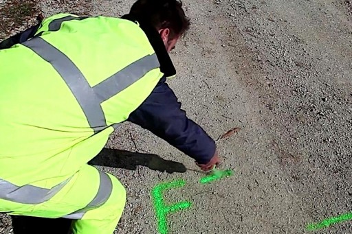 GEODÉZNA FARBA SPREJ SOPPEC TRACK MARKER 1 ks