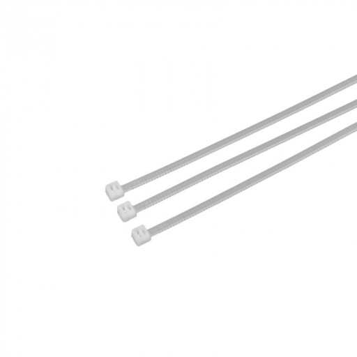 SŤAHOVACIA KABELKA OK-25150W 2,5x150mm BIELA ECO LIGHT M20064 balenie 100 ks