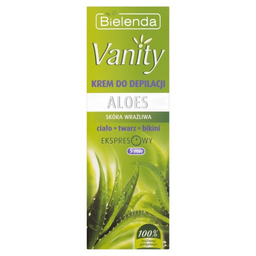 Bielenda Vanity depilačný krém 100ml aloe