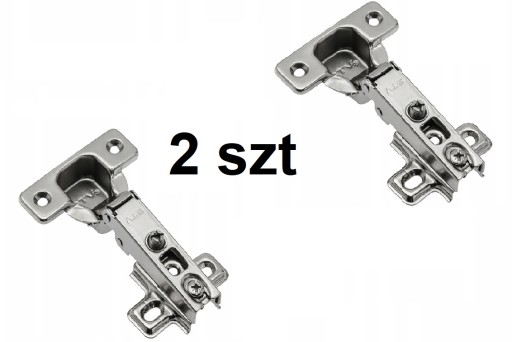 2 x GTV prekrývací nábytkový pánt FI-35