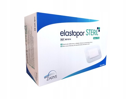 Elastopor STERIL 10 cm x 15 cm Sterilný obväz s absorpčnou vložkou 30 kusov