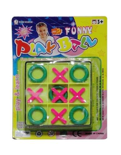 HRA TIC-TAC-TOE PRE DETI CESTOVNÁ HRA