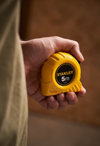 STANLEY 0-30-497 ZROVNANÉ MIERY KOVOVÉ 5m X 19mm Pravítko Meracie páska