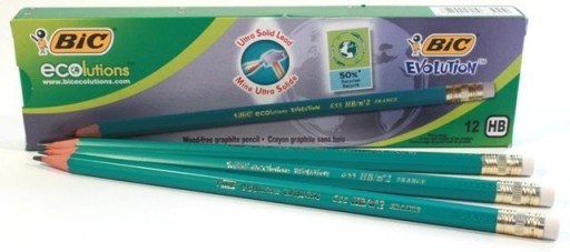 BIC EVOLUTION HB ceruzka S GUMA