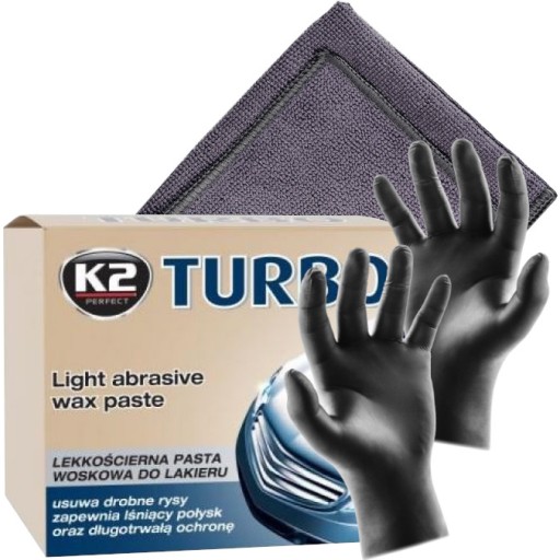 K2 TURBO 250 G - ĽAHKÁ BRÚSNA LEŠTIACA PASTA ReM