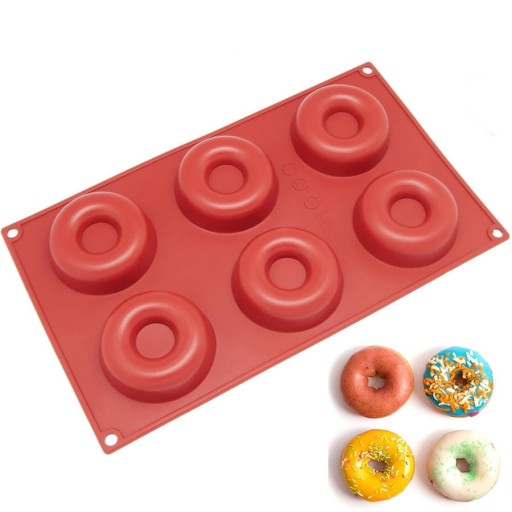 Silikónová forma na pečenie Donuts 6GN