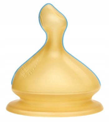 NUK FC+ LATEXOVÝ DUSÍK NA FĽAŠU 6M+ L - 2 KS.
