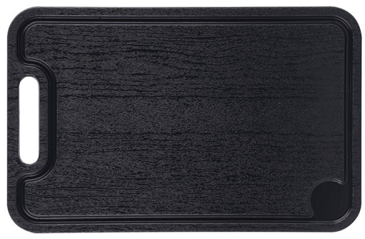 KUCHYNSKÁ DOSKA NA REZANIE ZELENINY, OVOCIA, MÄSA A ROZMERY 31,5x20cm ANTRACIT