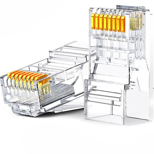 RJ45 Cat 6 Plug UGREEN 10-balenie Transparent