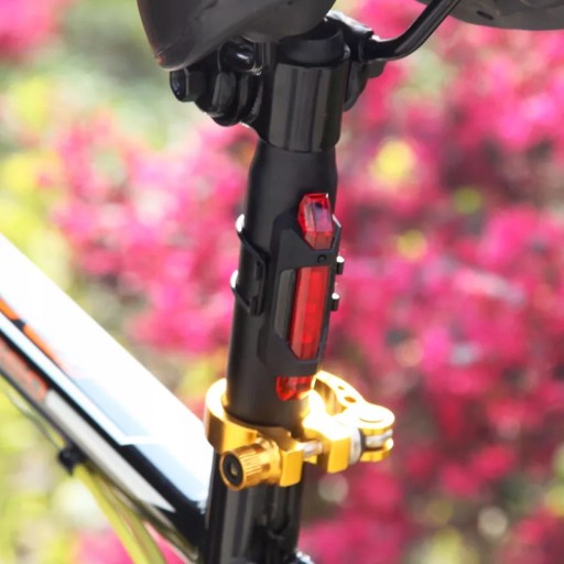 VÝKONNÁ LED ZADNÁ BICYKLE LAMPA USB 15H iLIGHT PRO