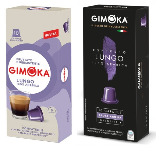 Gimoka 10ks kapsúl Nespresso Lungo