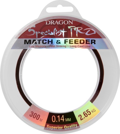 Dragon Specialist Pro Match & Feeder vlasec 300m 0,20mm