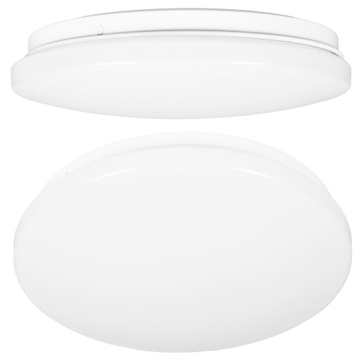 LED stropný panel 12W, prisadený, okrúhly, neutrálna farba, 19 cm