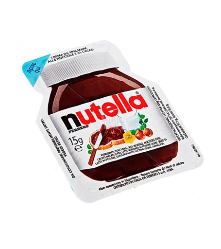 Nutella Mini Čokoláda a orieškový krém Porcia Ferrero 15g 1ks