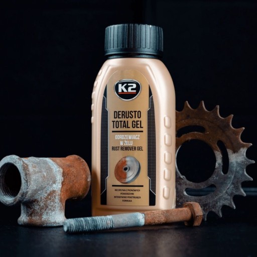 K2 DERUSTO ODHRAZOVACÍ GÉL NA KOVOVÉ SKRUTKY 250 ML