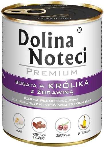DOLINA NOTECI PREMIUM BOHATÝ NA KRÁLIKA 800g