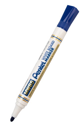 Popisovač na tabule Pentel modrý za sucha 1 ks.